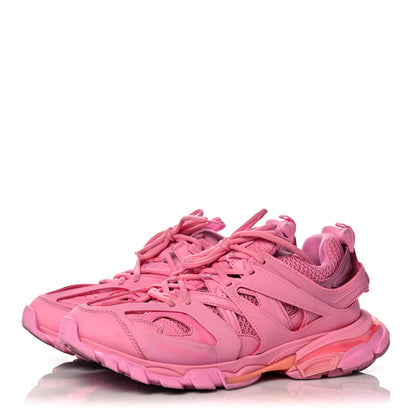 Balenciaga Mesh Nylon Womens Track Sneakers 42 Pink 3 of 12