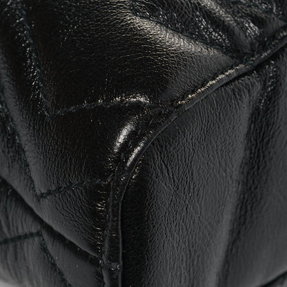 Gucci Vintage Calfskin Matelasse Medium GG Marmont Slim Tote Black 10 of 12