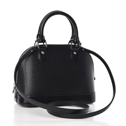 Louis Vuitton Epi Alma BB Black 4 of 8