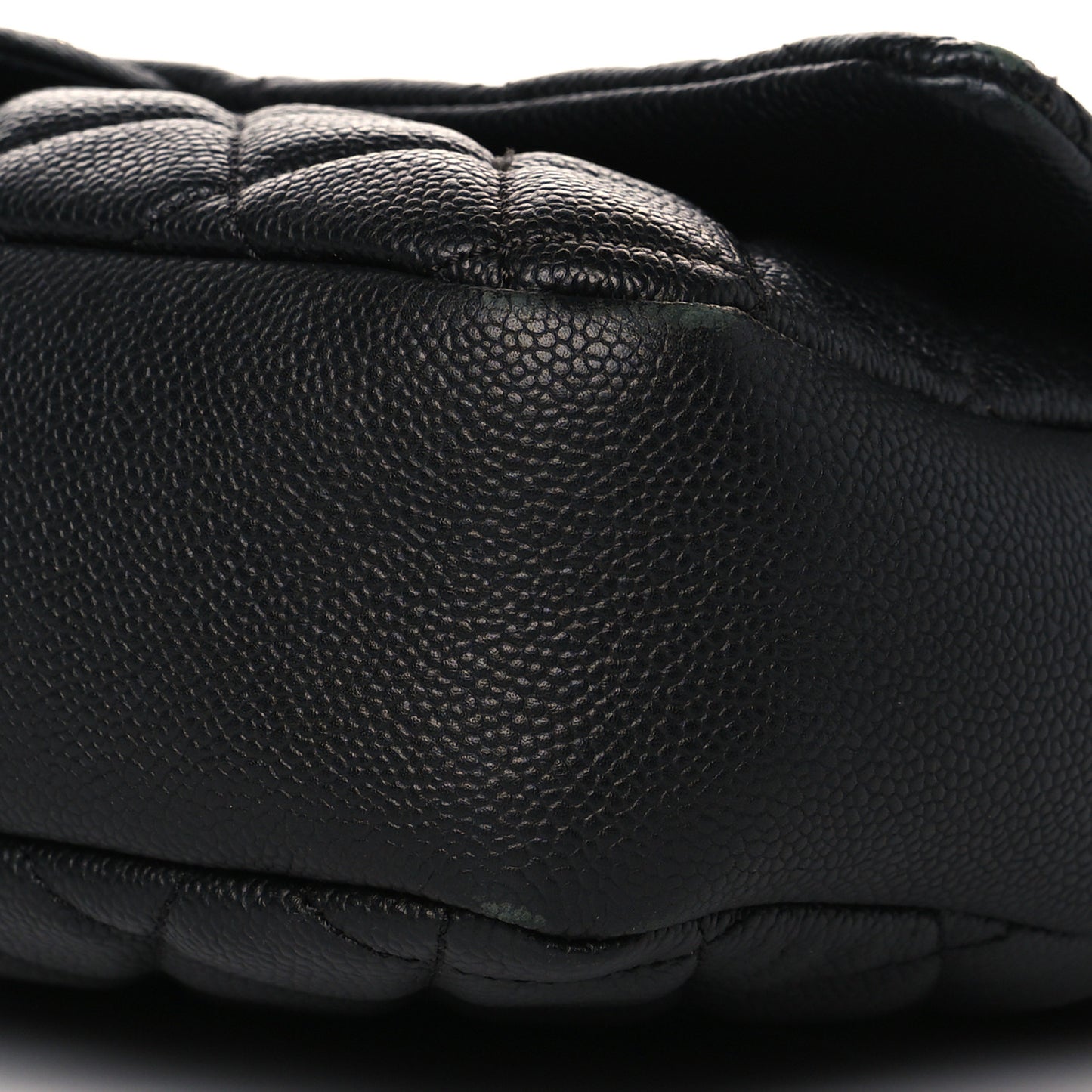 Caviar Quilted Jumbo Easy Flap Black