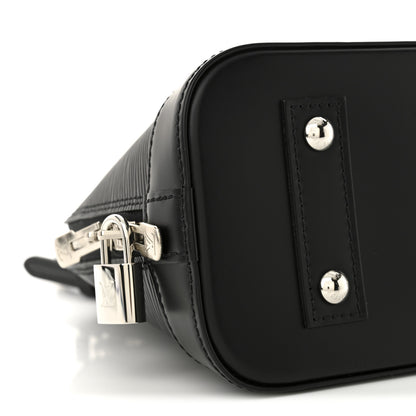 Louis Vuitton Epi Alma BB Black 8 of 9