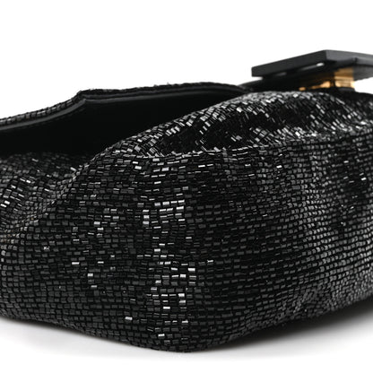 Fendi Beaded Baguette Black 7 of 8