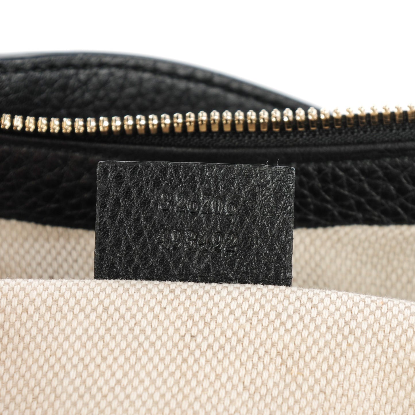 Pebbled Calfskin Medium Soho Chain Hobo Black