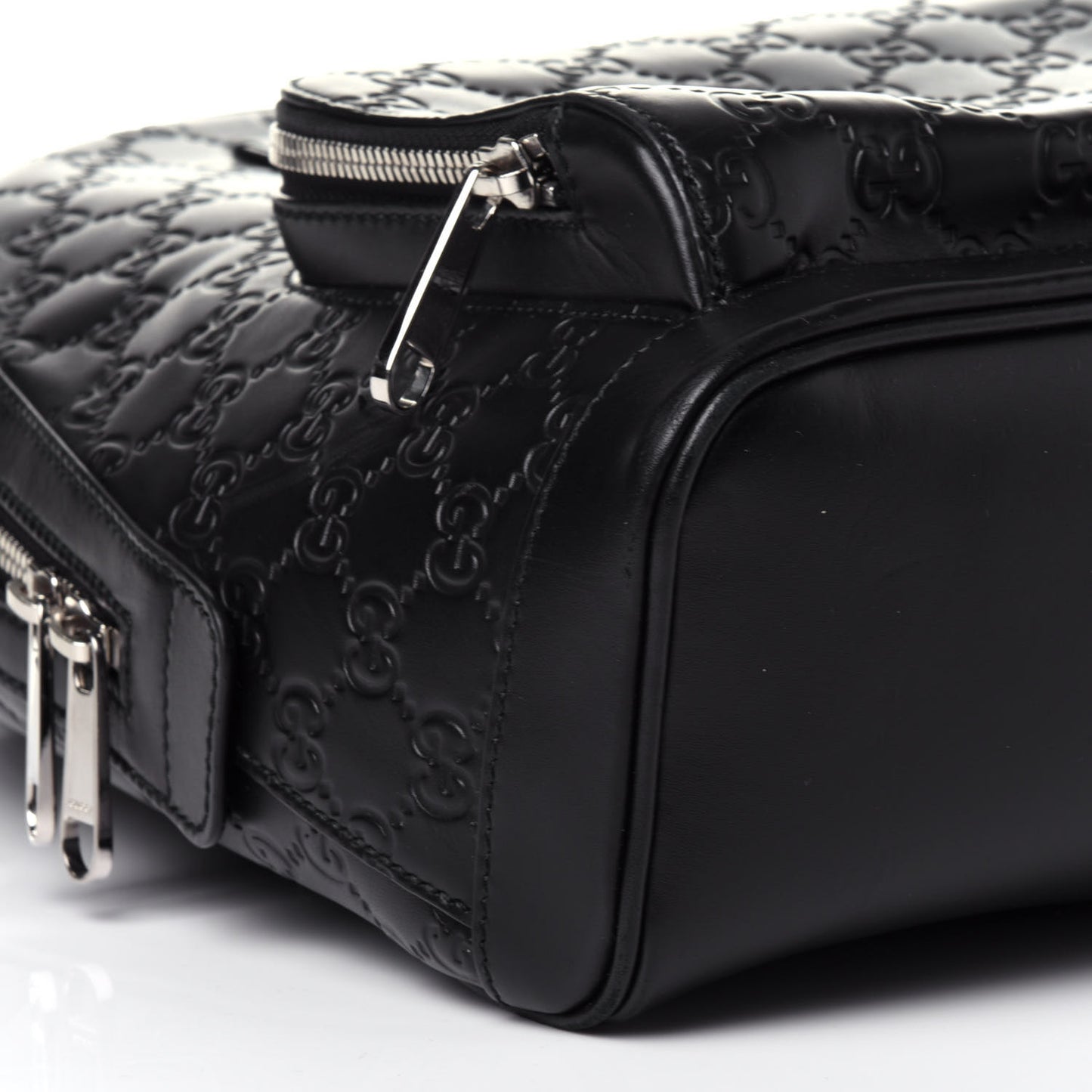 Guccissima Signature Small Day Backpack Black