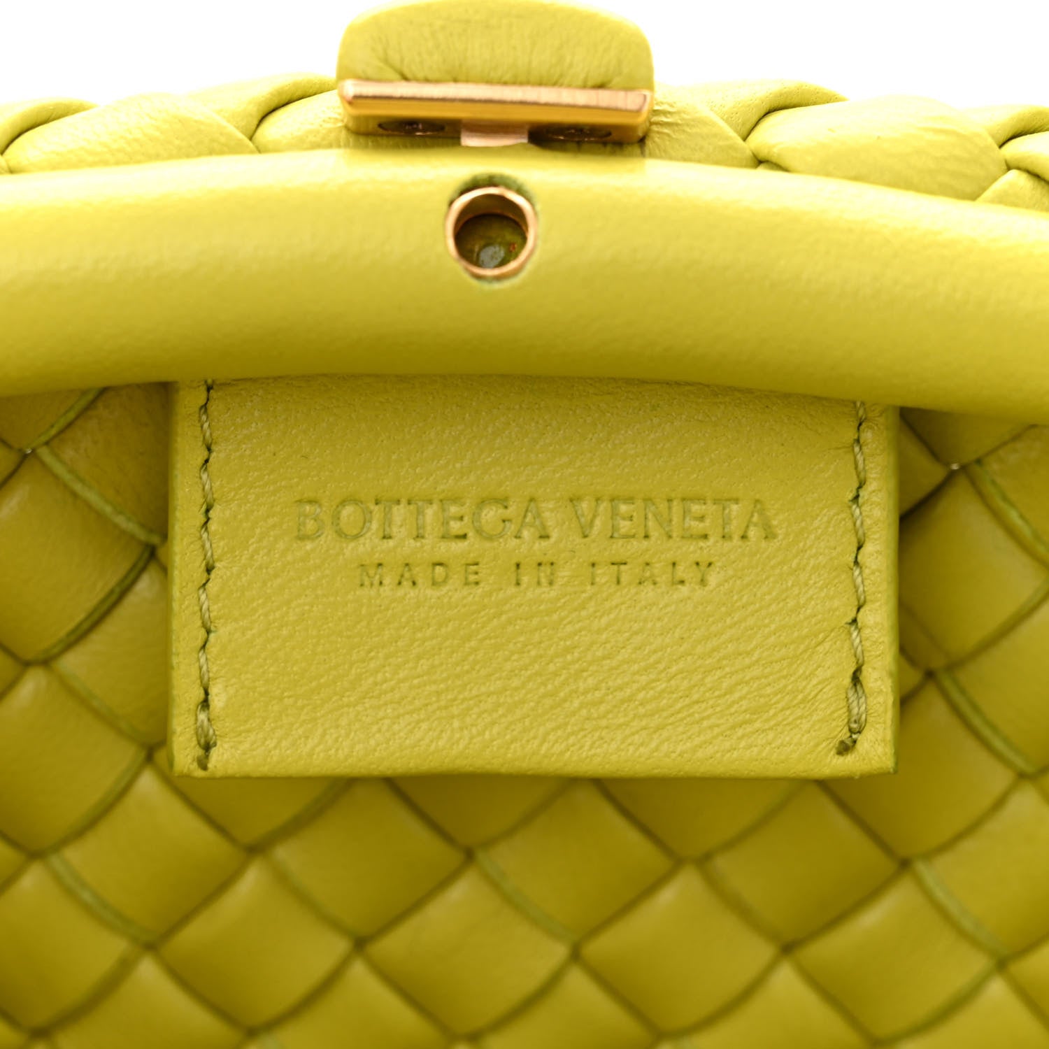 Bottega Veneta Nappa Intrecciato Small Padded The Handle Tote Kiwi 6 of 10