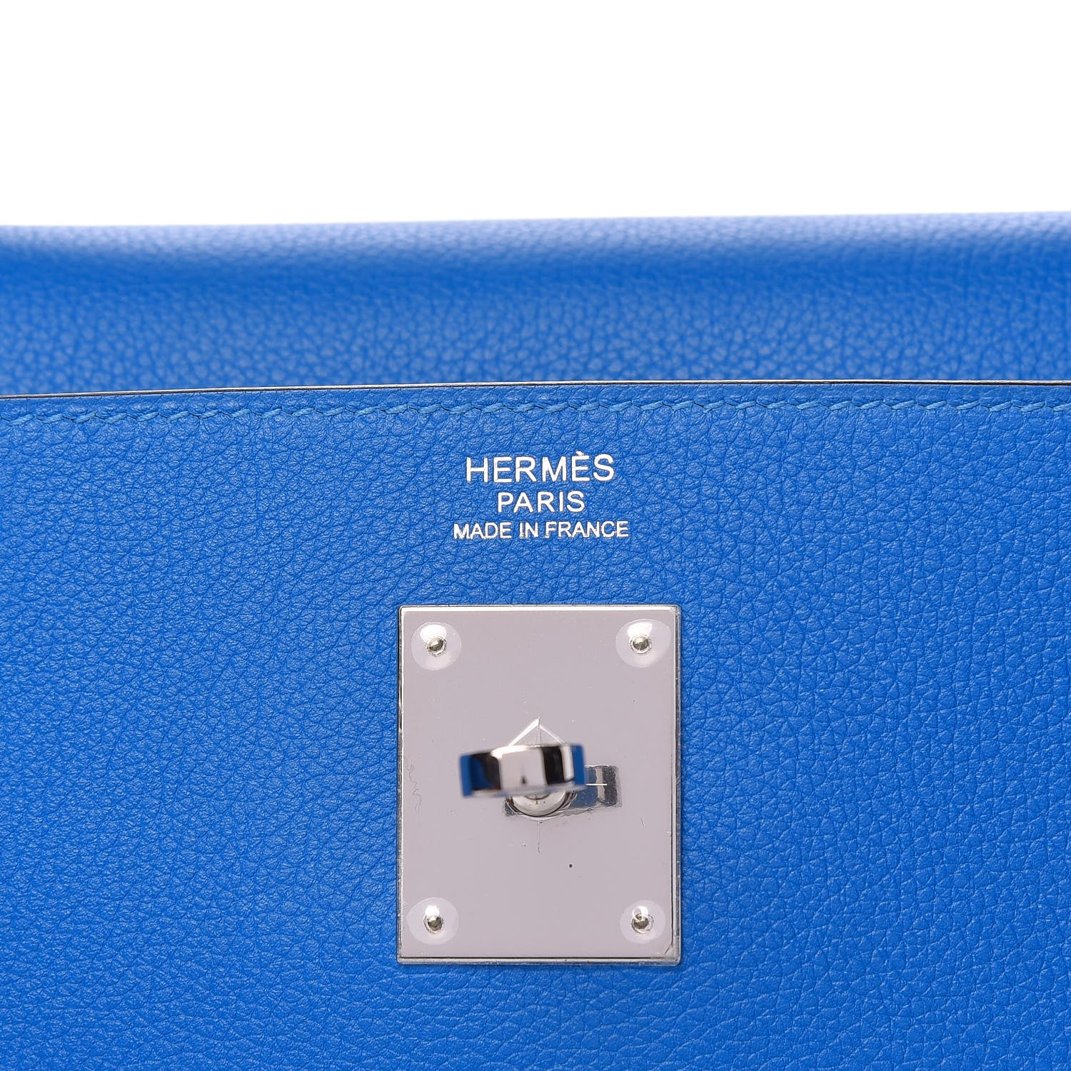 Hermes Evercolor Kelly Retourne 32 Bleu Hydra 6 of 10