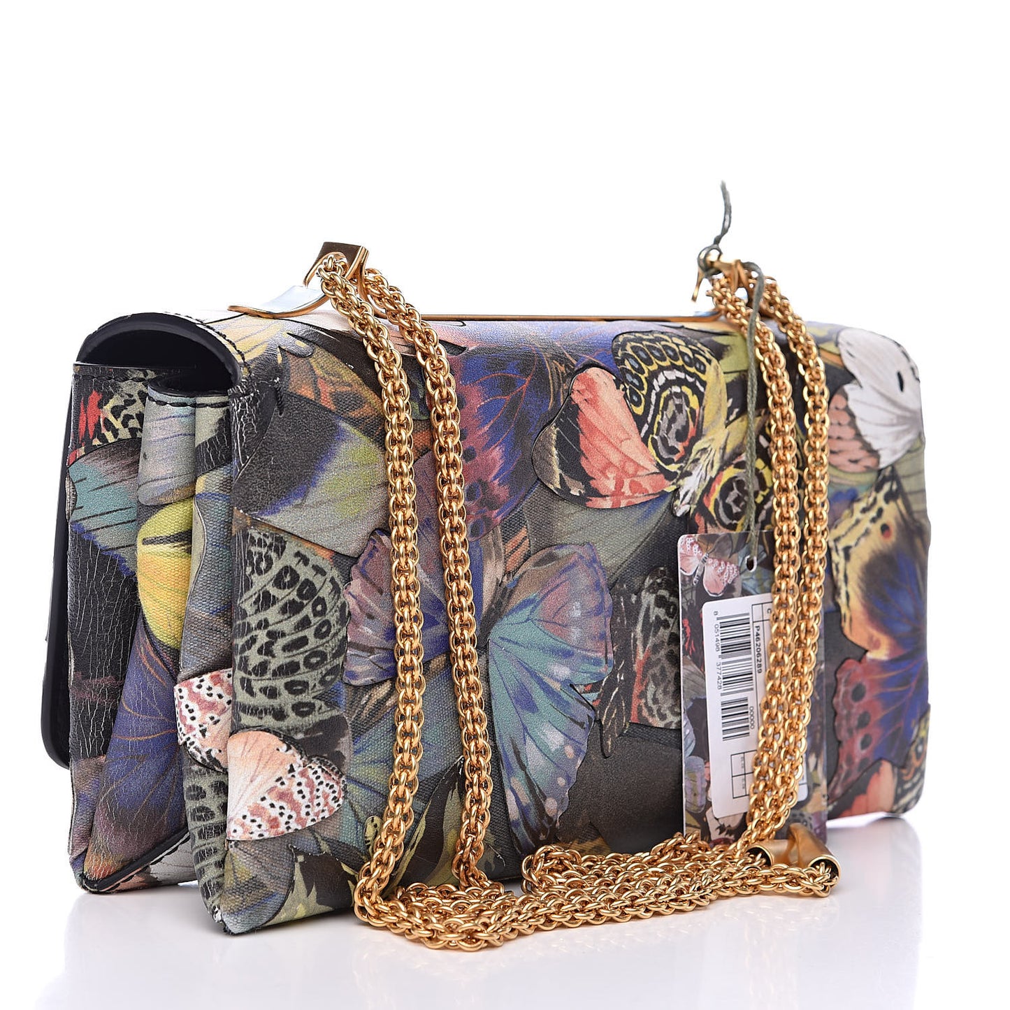 Canvas Vitello Camubutterfly Va Va Voom Shoulder Bag Multicolor