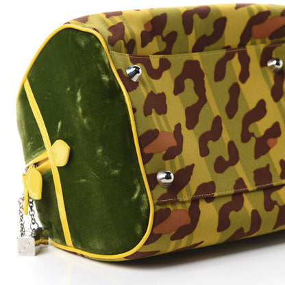 Christian Dior Leopard Canvas Gambler Dice Bowler Multicolor 6 of 10