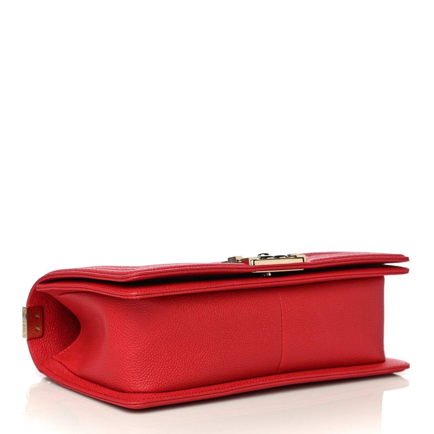 Chanel Caviar Quilted Medium Boy Flap Red 4 of 10