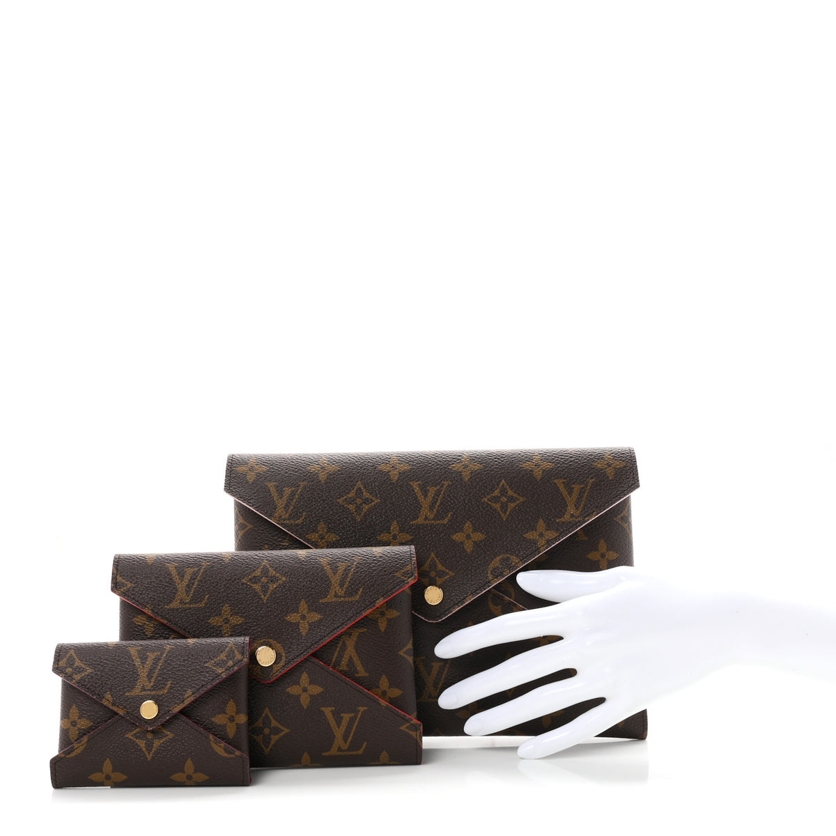 Louis Vuitton Monogram Kirigami Pochette Set 2 of 9
