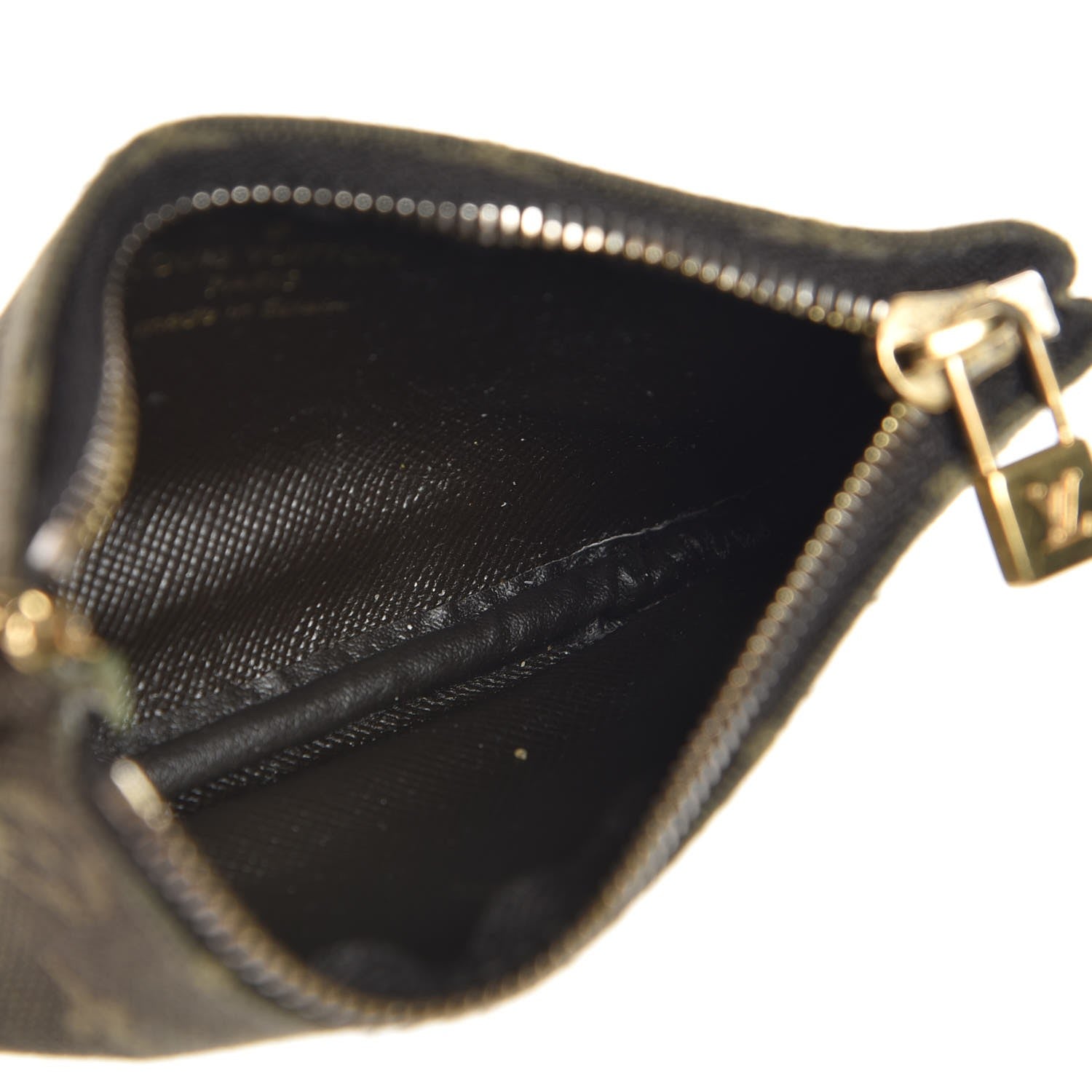 Louis Vuitton Mini Lin Key Pouch Kaki 5 of 6