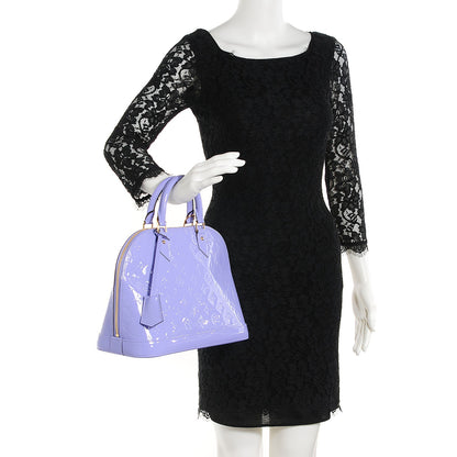 Louis Vuitton Vernis Alma PM Lilac 2 of 7
