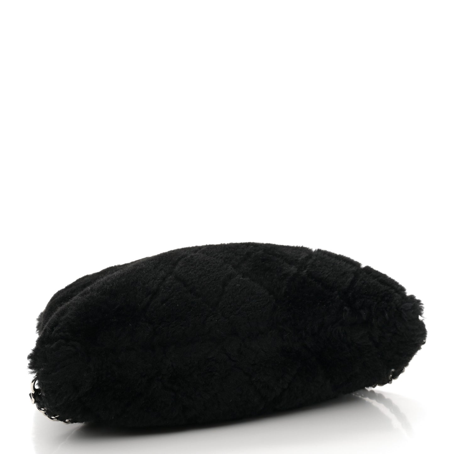 Shearling Lambskin CC Backpack Black