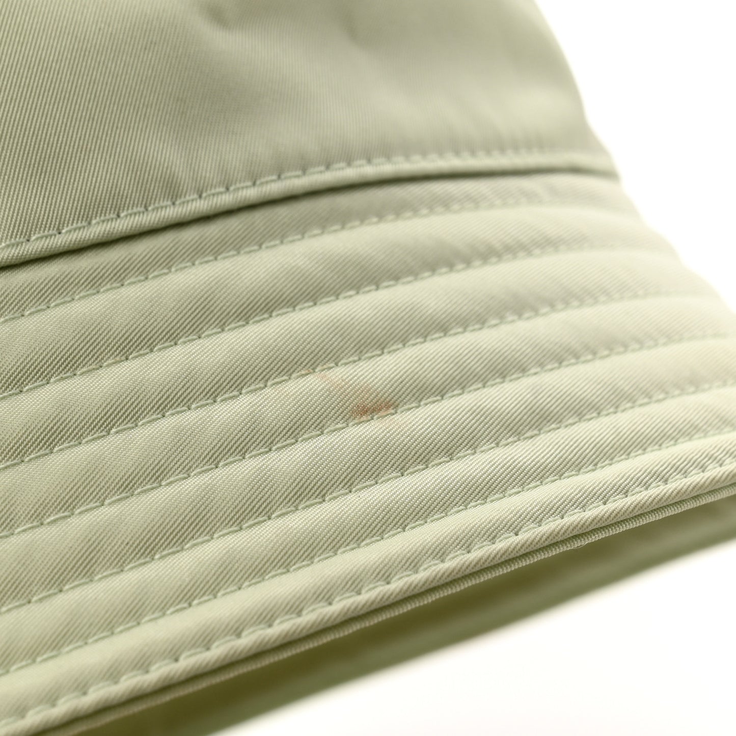 Re-Nylon Metal Triangle Logo Womens Bucket Hat L Acqua