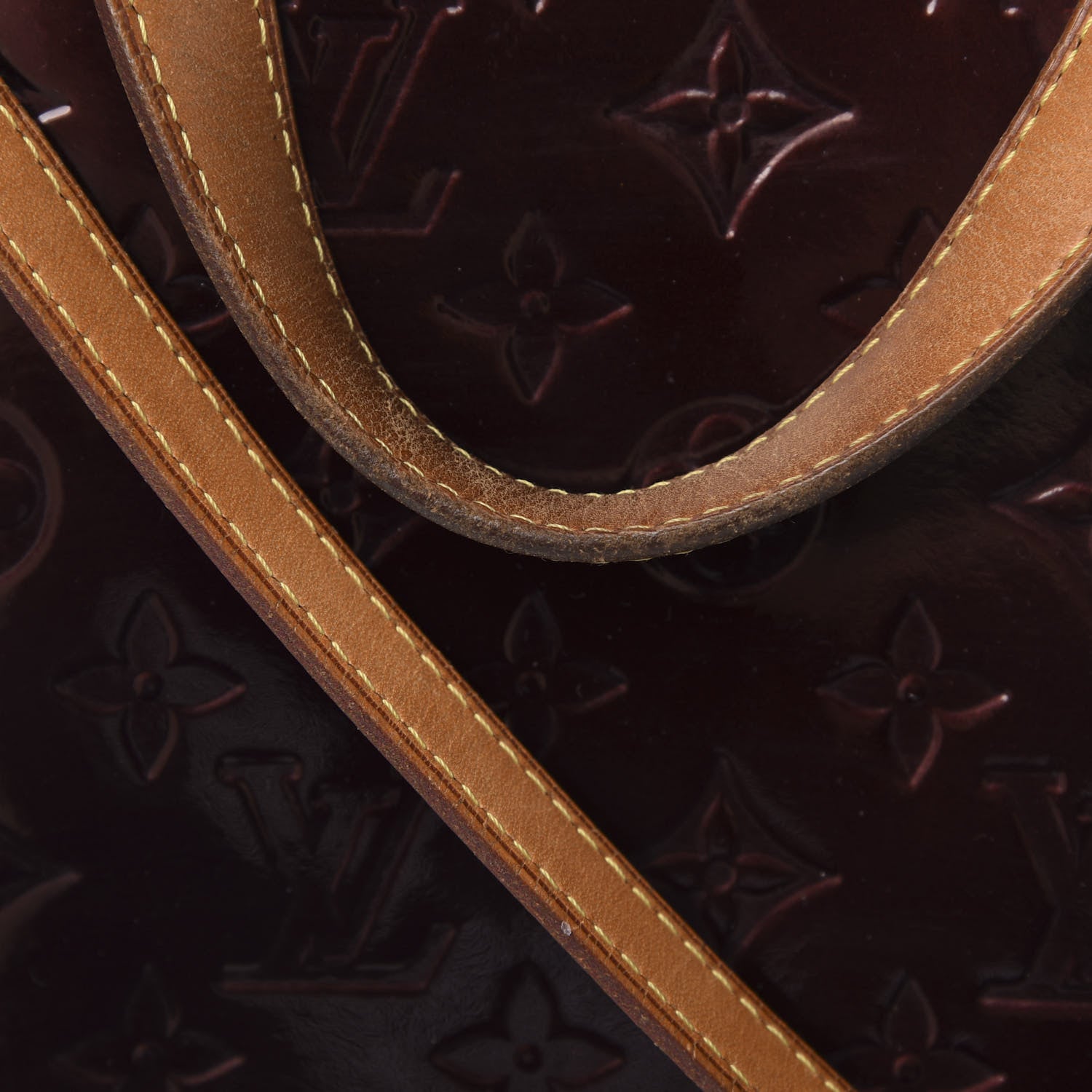 Louis Vuitton Vernis Brea GM Rouge Fauviste 17 of 19