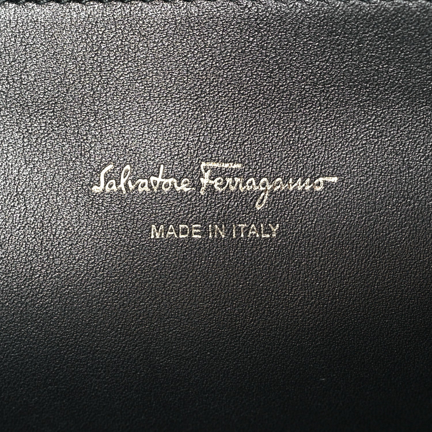 Salvatore Ferragamo Calfskin Large Studio Bag Black 6 of 8