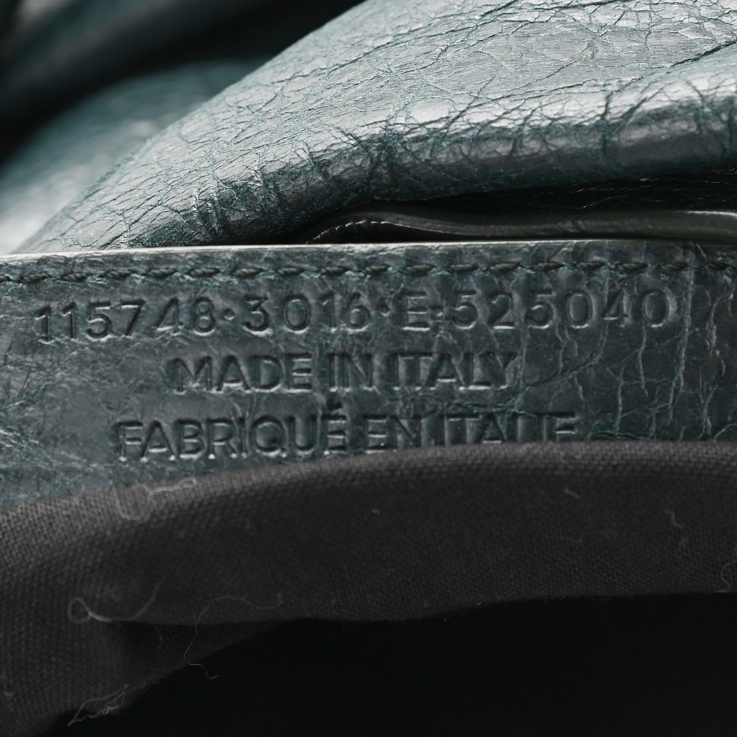 Balenciaga Agneau Classic Hardware City Vert Pinede 6 of 8