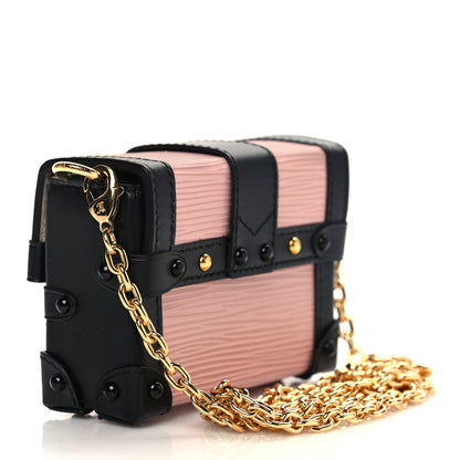 Louis Vuitton Epi Essential Trunk NM Rose Ballerine 3 of 6