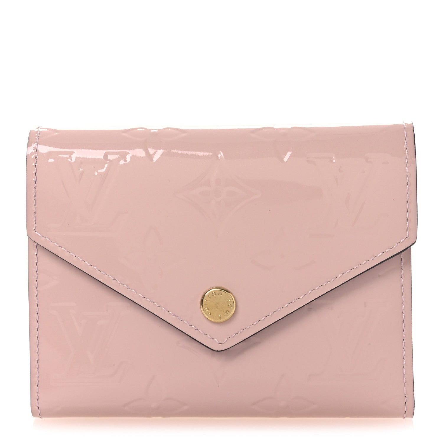 Louis Vuitton Vernis Victorine Wallet Rose Ballerine 1 of 7