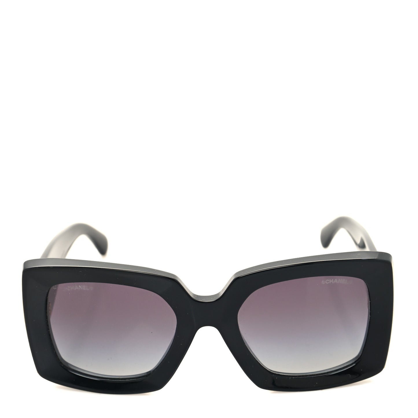 Acetate Rectangle Sunglasses 5435 Black