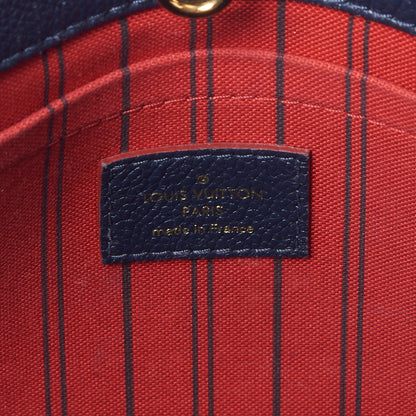 Louis Vuitton Empreinte Montaigne MM Marine Rouge 7 of 7