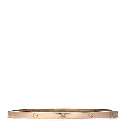 Cartier 18K Yellow Gold Small LOVE Bracelet 19 1 of 4