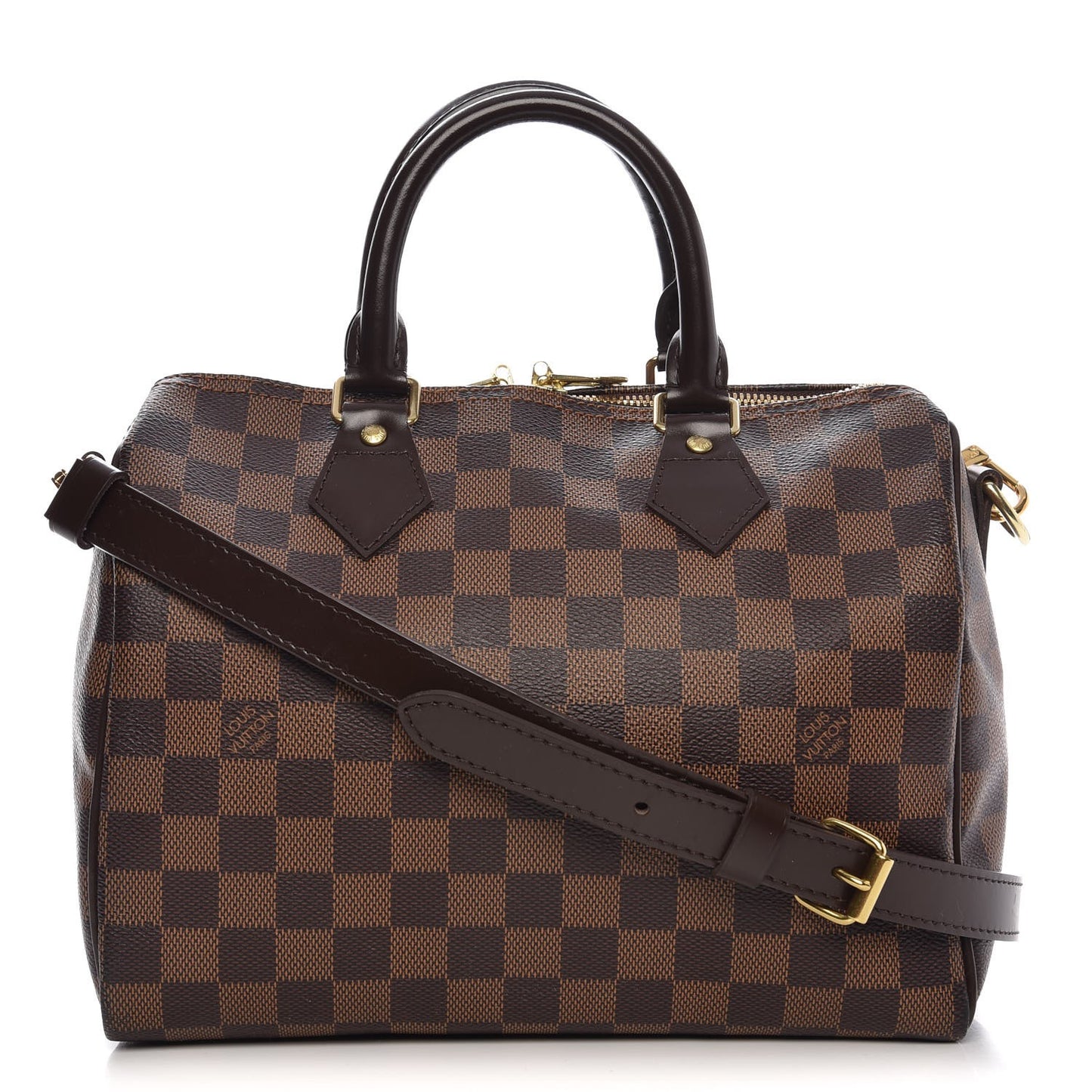 Damier Ebene Speedy Bandouliere 25