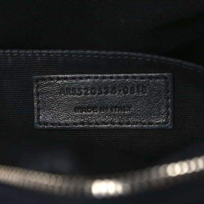 Saint Laurent Calfskin Matelasse Monogram Lou Camera Bag Deep Marine 7 of 12