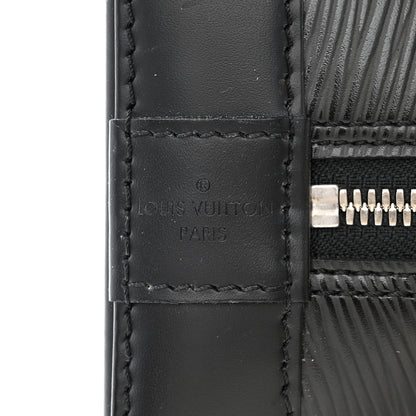 Louis Vuitton Epi Alma MM Black 6 of 13
