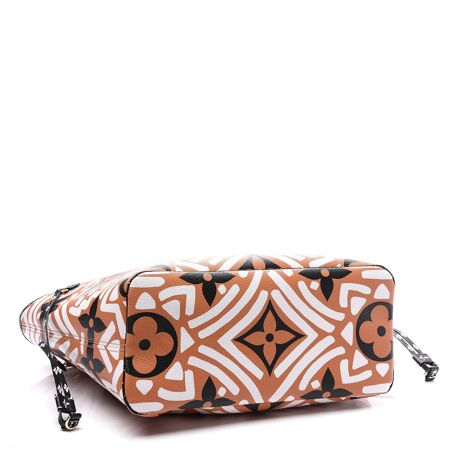 Monogram Giant Crafty Neverfull MM Creme Caramel