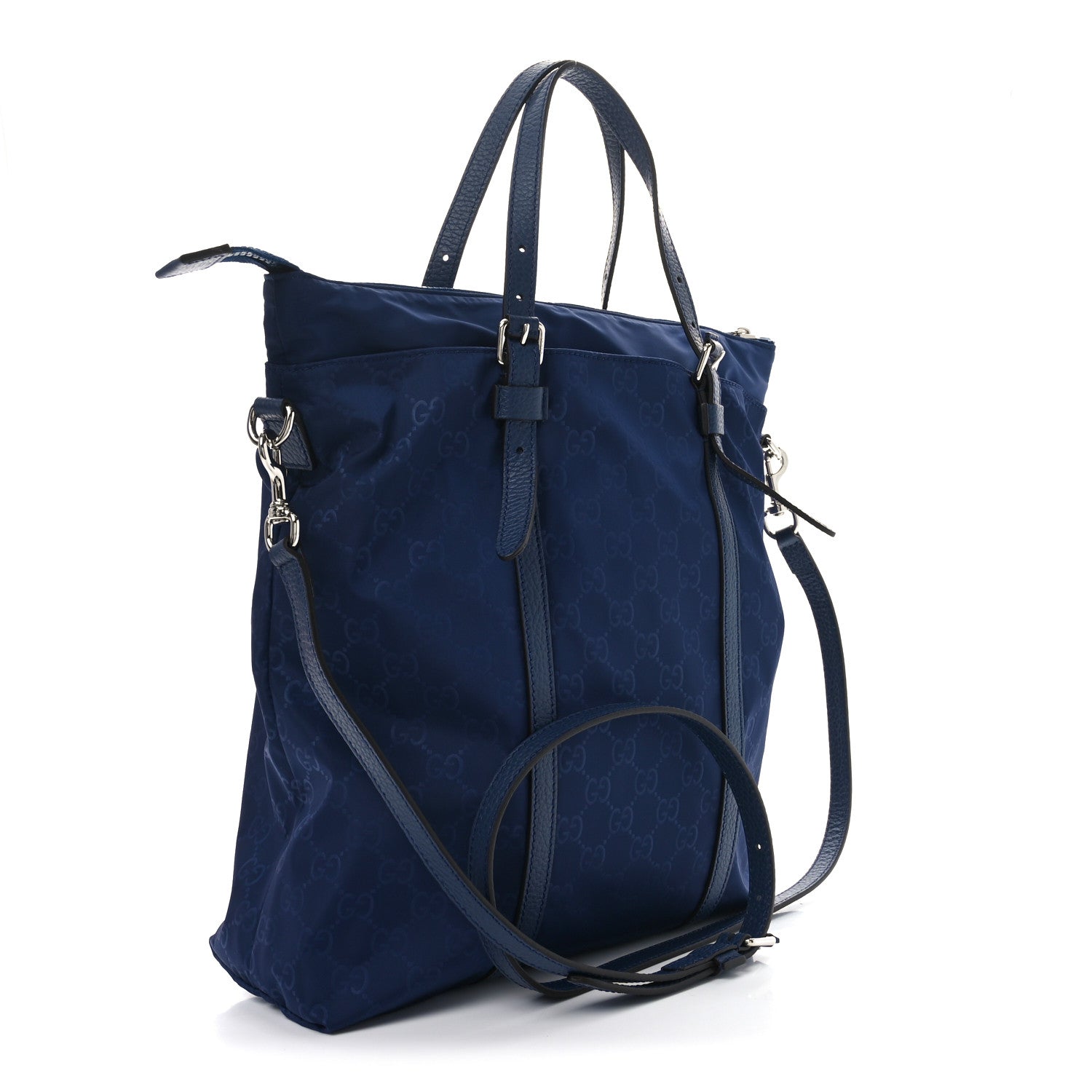 Gucci Nylon Monogram Medium Vertical Tote Tide 3 of 10