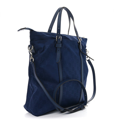 Gucci Nylon Monogram Medium Vertical Tote Tide 3 of 10