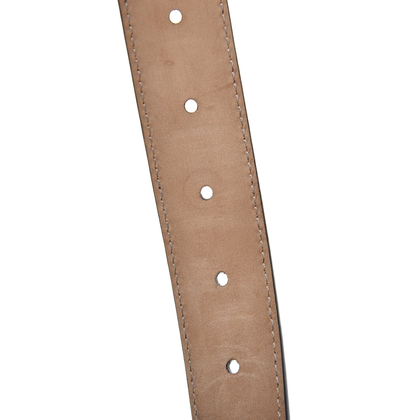 Calfskin Crystal Interlocking G Belt 90 36 Black