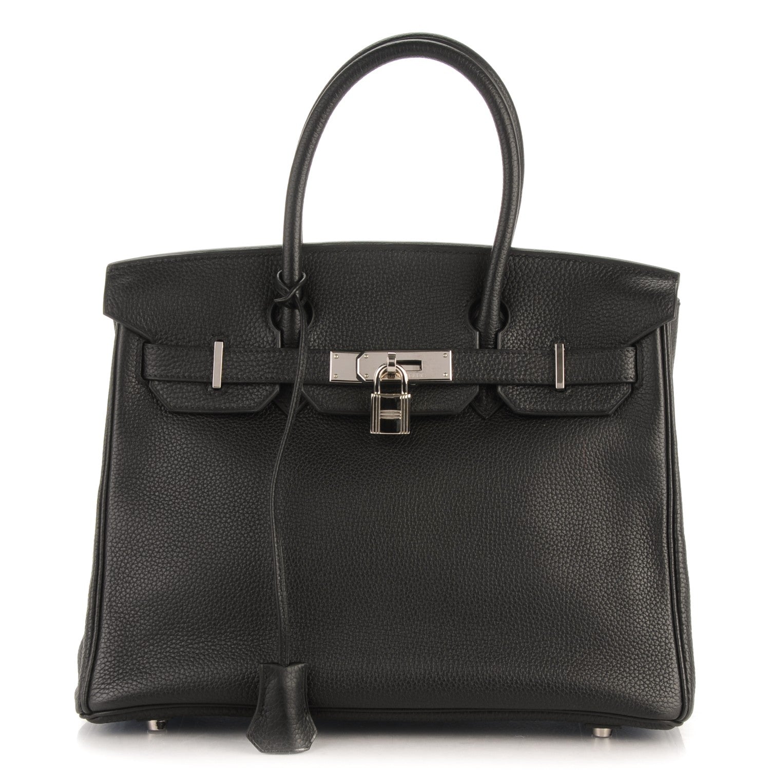 Hermes Taurillon Clemence Birkin 30 Black 1 of 28