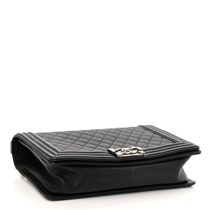 Chanel Caviar Quilted New Medium Boy Flap Black 3 of 12
