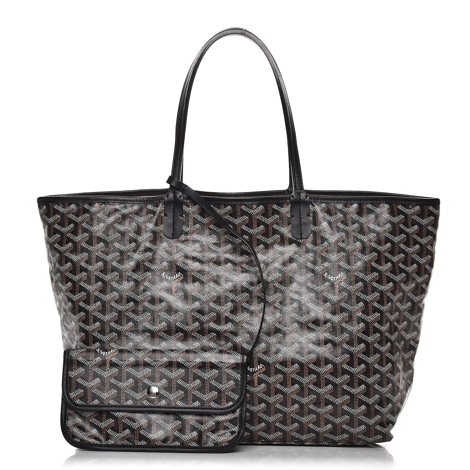 Goyard Goyardine Saint Louis PM Black 1 of 7