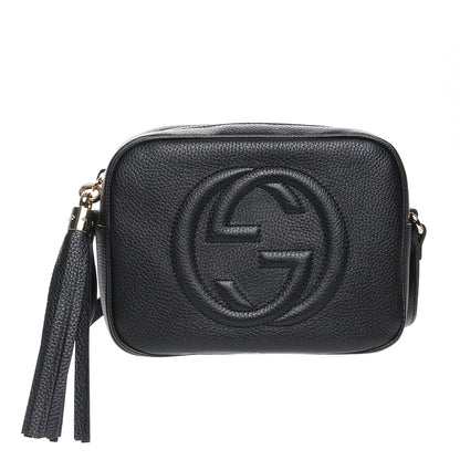 Gucci Pebbled Calfskin Small Soho Disco Bag Black 1 of 7