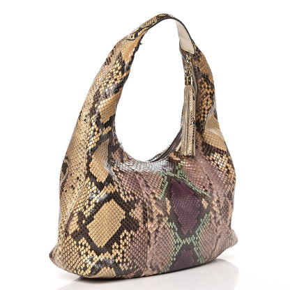 Gucci Python Large Soho Hobo Grape Multicolor 3 of 12