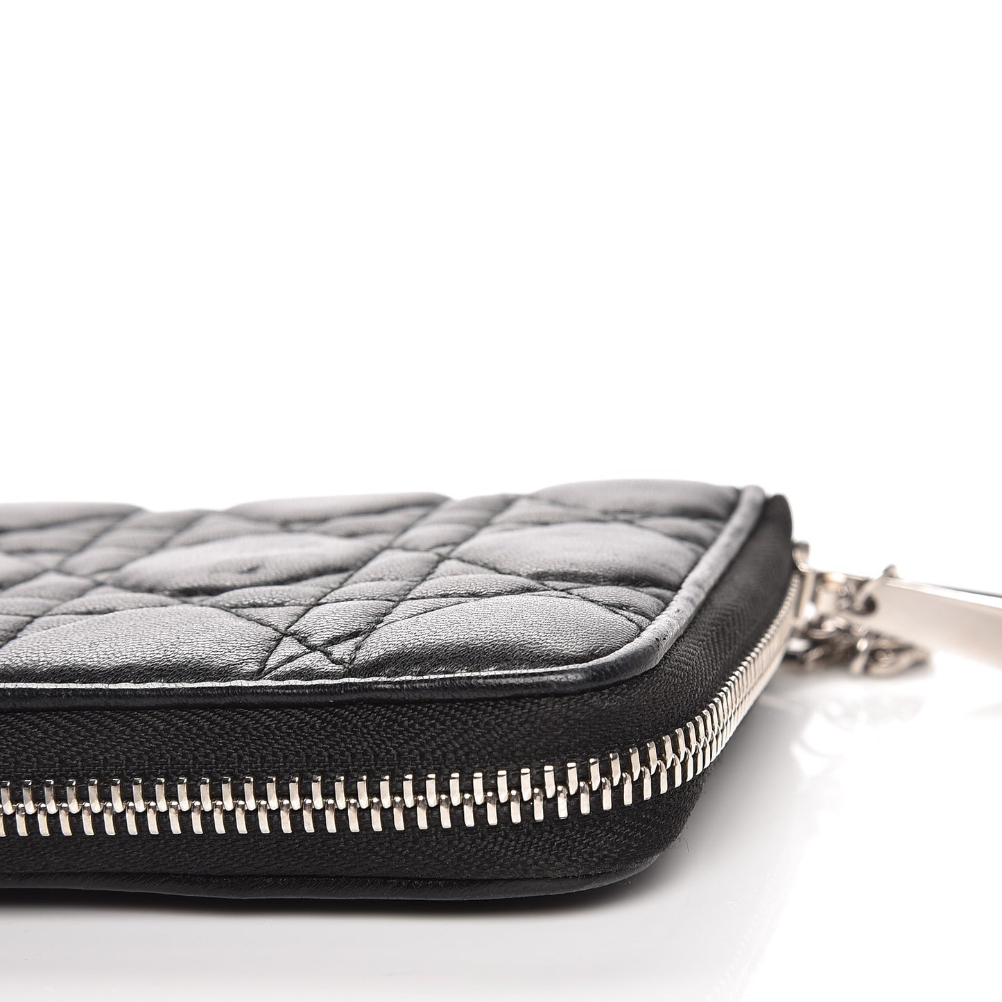 Lambskin Cannage Voyageur Wallet Black
