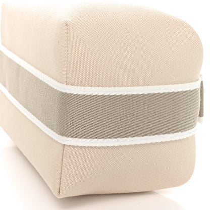 Hermes Canvas Small Bride-A-Brac Pouch Natural 9 of 10