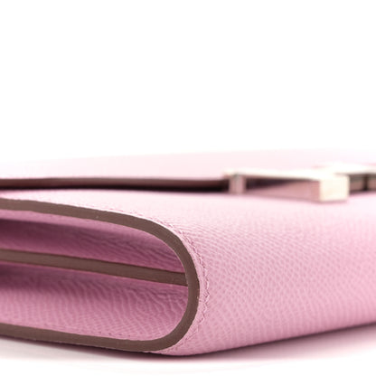 Hermes Epsom Constance Wallet To Go Mauve Sylvester 8 of 9