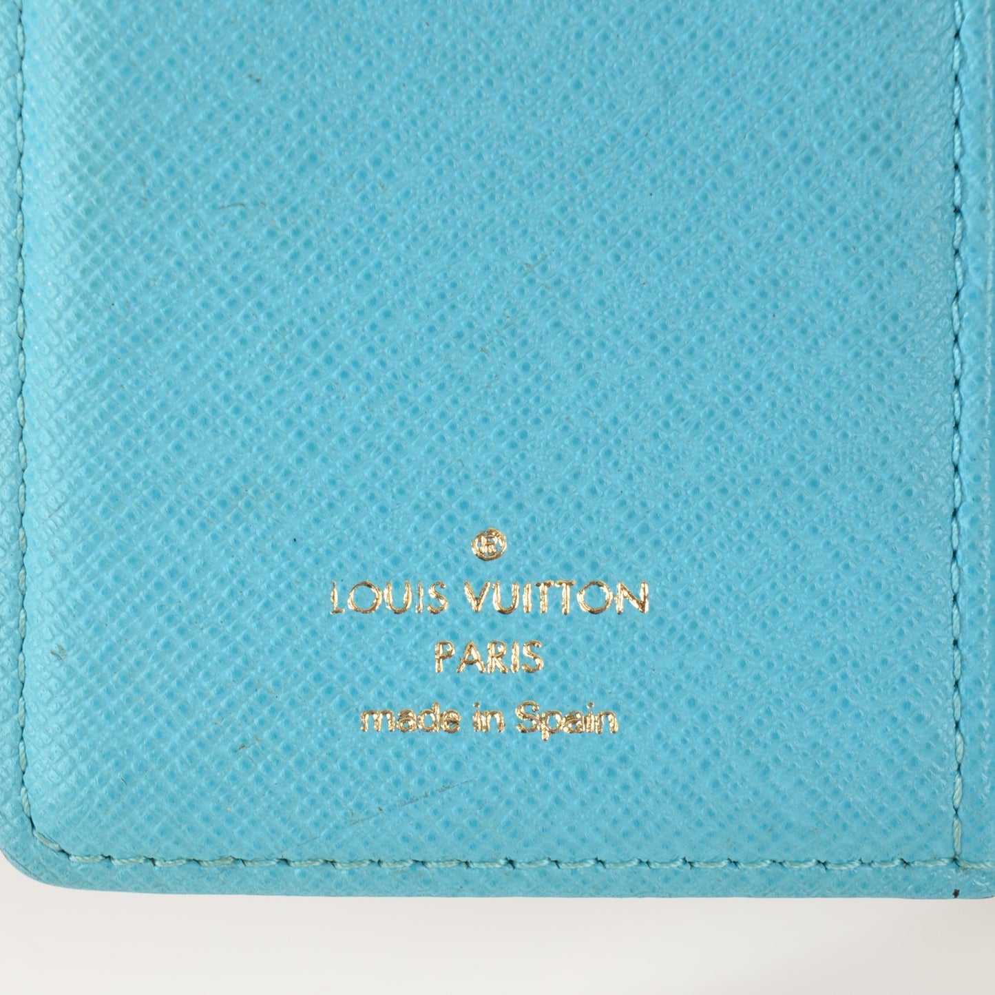 Monogram Groom Small Ring Agenda Cover Blue