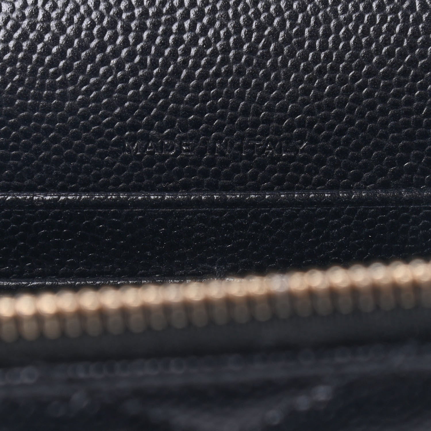 Saint Laurent Grain De Poudre Matelasse Chevron Monogram Envelope Chain Wallet Black 6 of 8