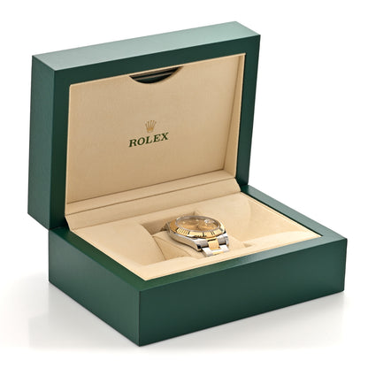 Rolex Stainless Steel 18K Yellow Gold Diamond 41mm Oyster Perpetual Datejust II Watch Champagne 116333 5 of 5