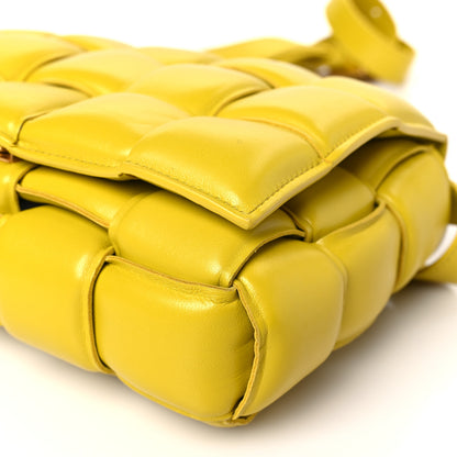 Bottega Veneta Nappa Maxi Intreccio Padded Cassette Crossbody Bag Buttercup 9 of 9