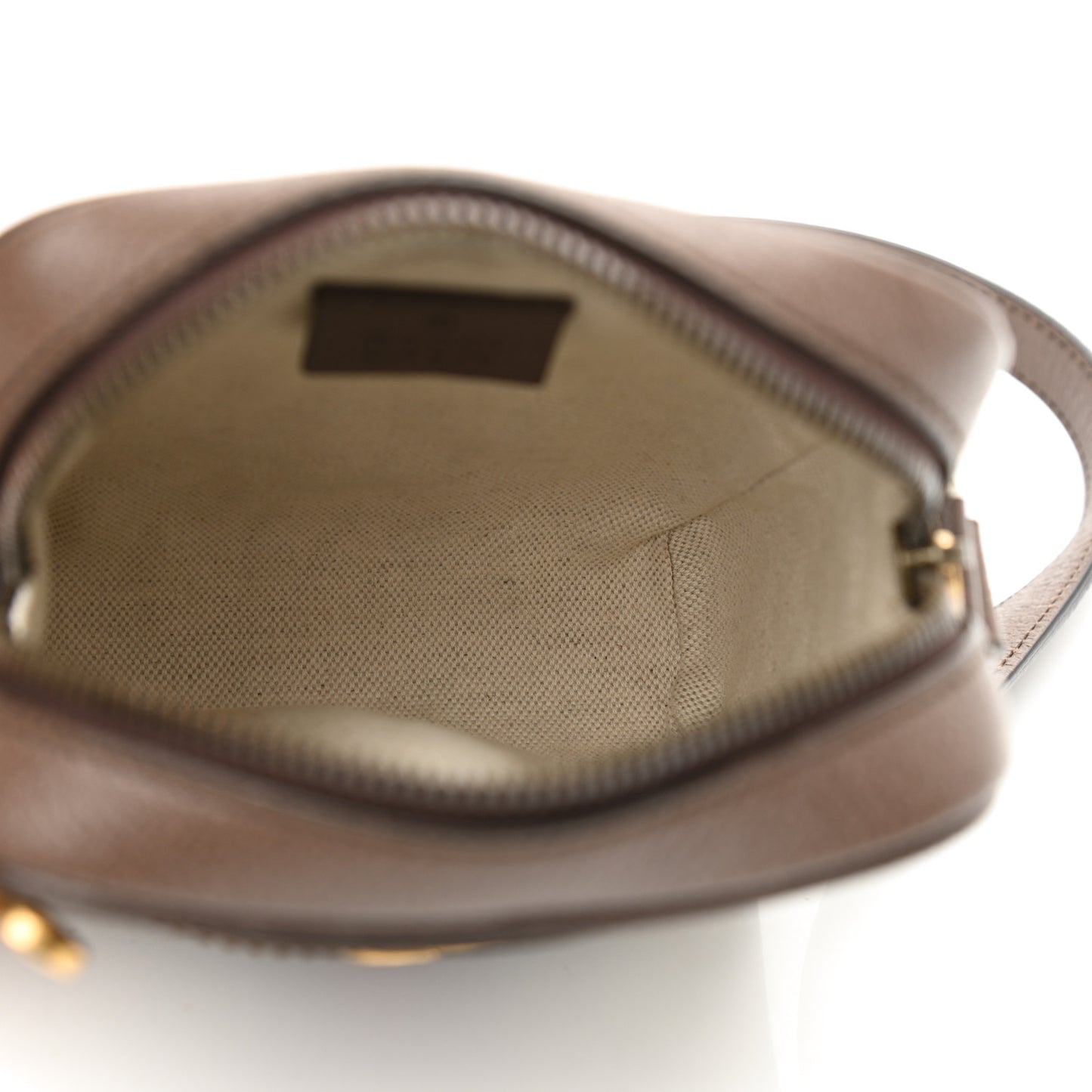 GG Supreme Monogram Web Mini Ophidia Messenger Brown