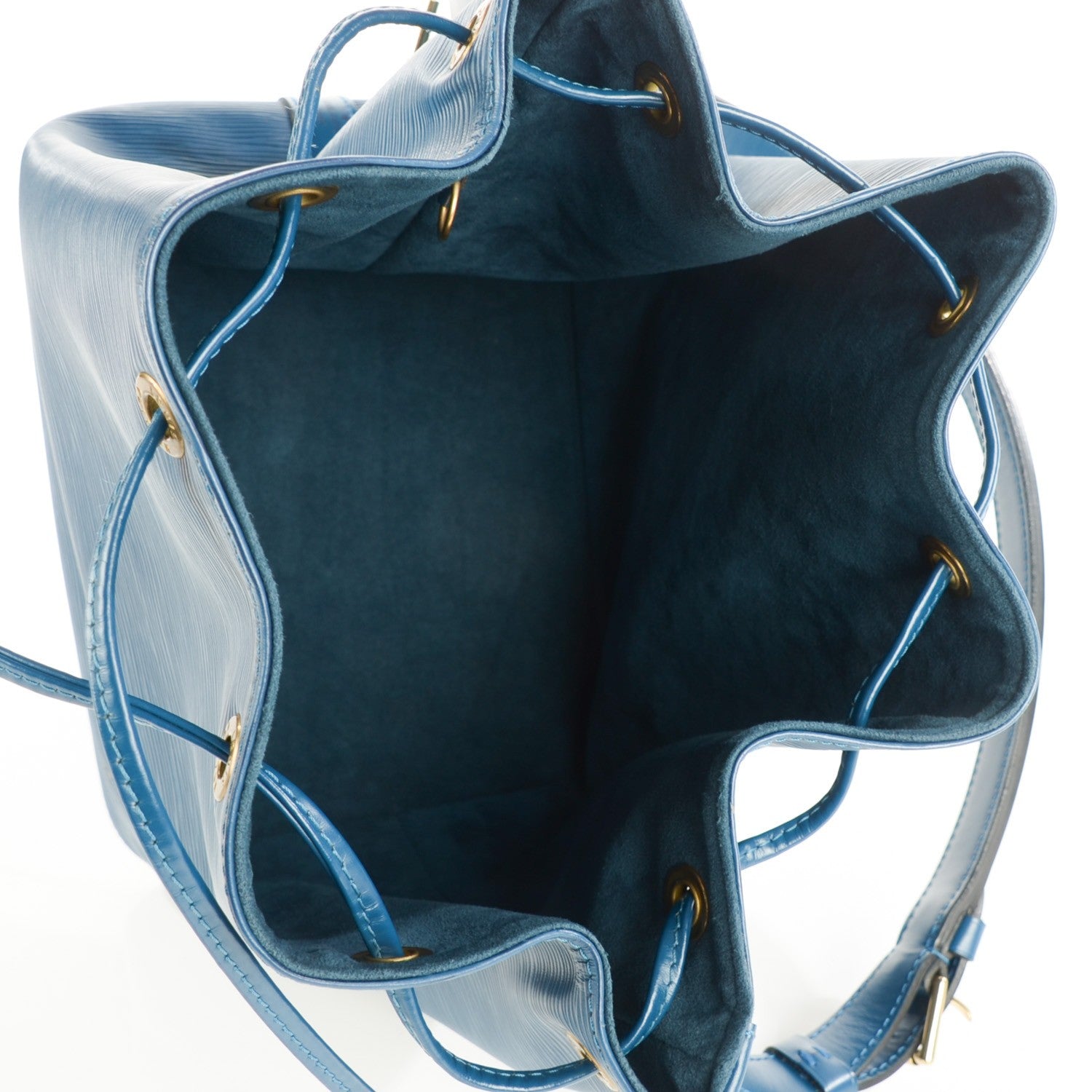 Louis Vuitton Epi Petit Noe Blue 7 of 7