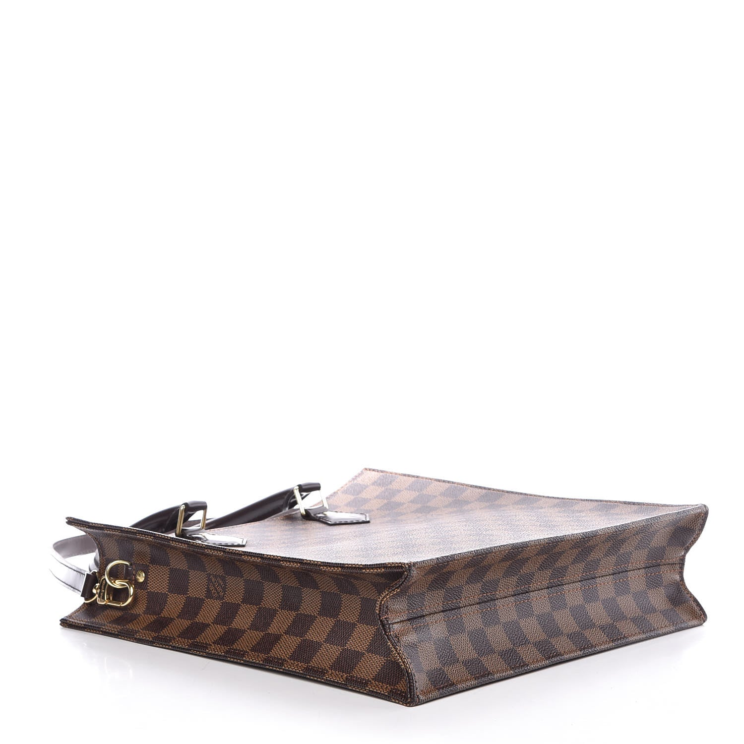 Louis Vuitton Damier Ebene Sac Plat PM 4 of 8