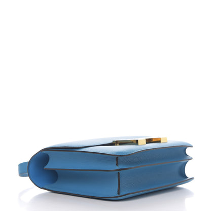 Hermes Evercolor Constance 24 Bleu Zanzibar 3 of 12
