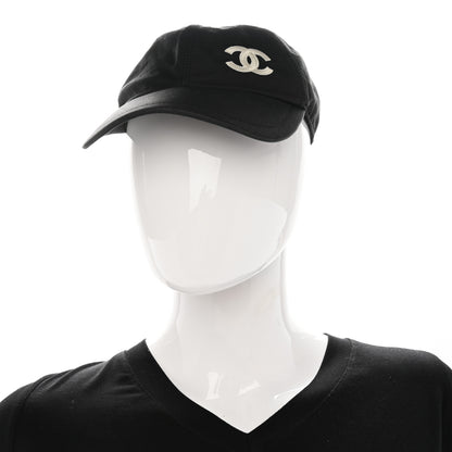 Chanel Cotton CC Cap Hat Black 2 of 13